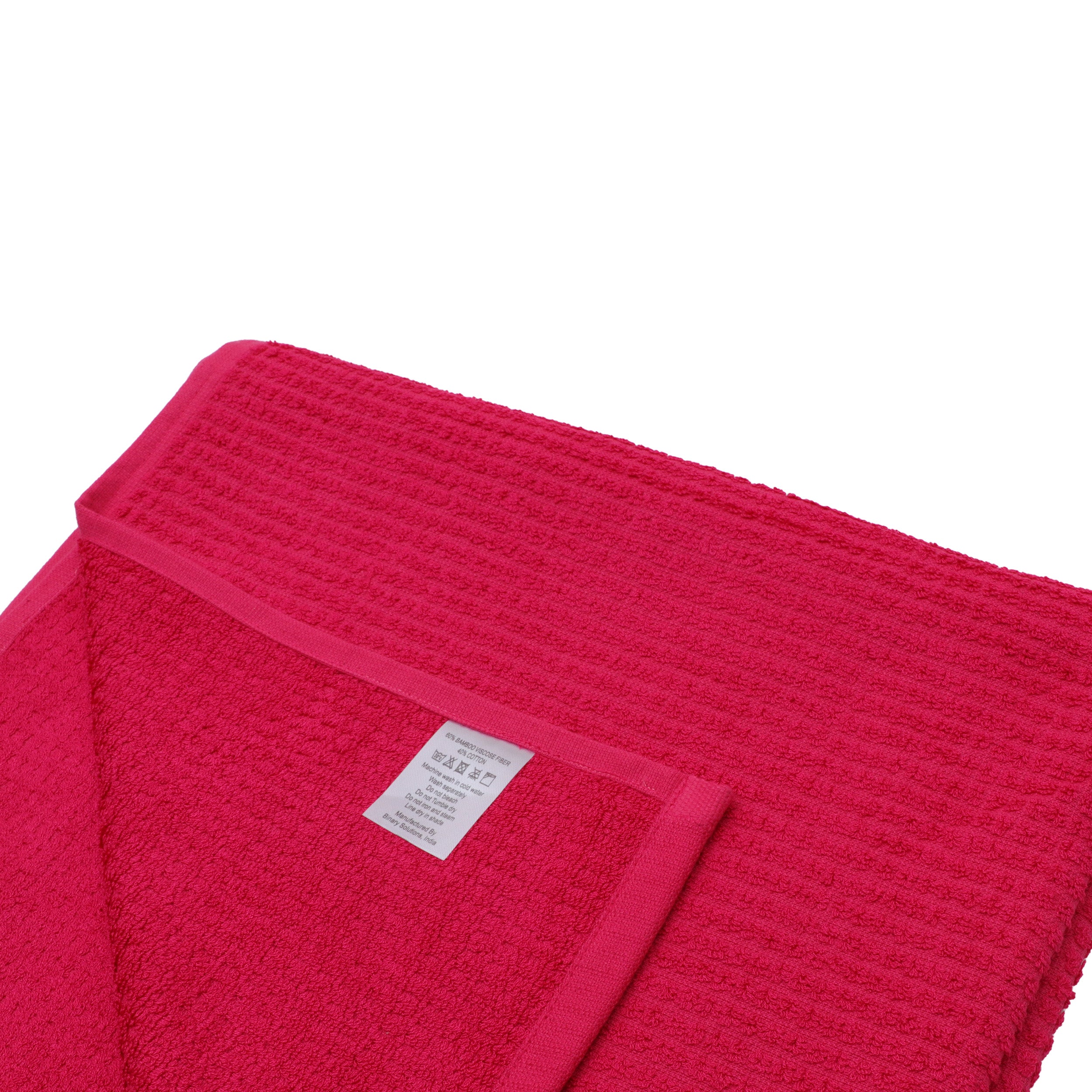Modal waffle weave bath towel