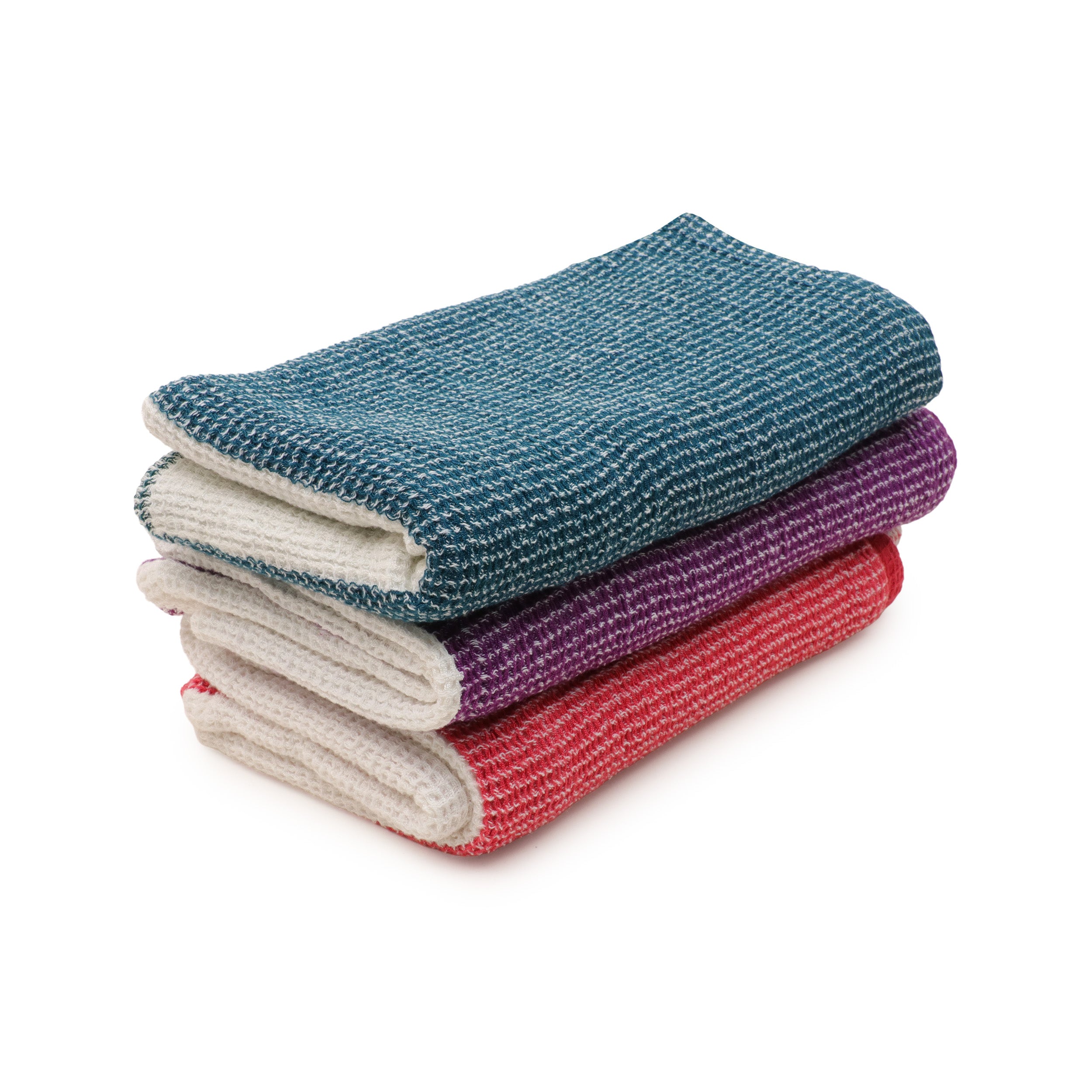 Organic waffle bamboo - Double side weave bath towels