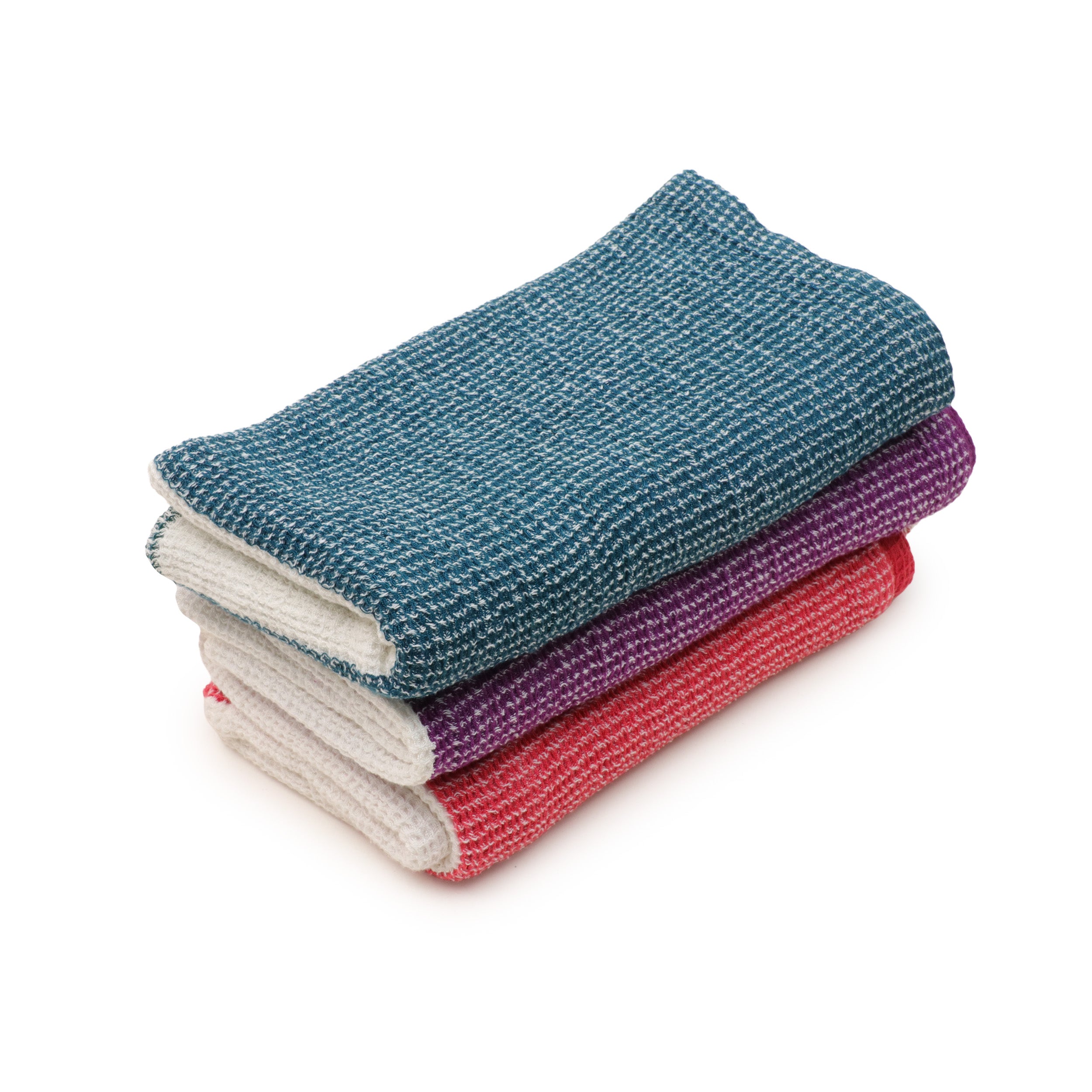 Organic waffle bamboo - Double side weave bath towels