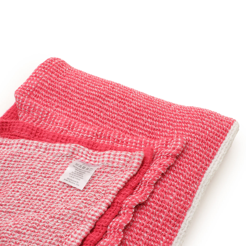 Organic waffle bamboo - Double side weave bath towels