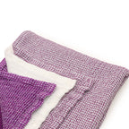 Organic waffle bamboo - Double side weave bath towels