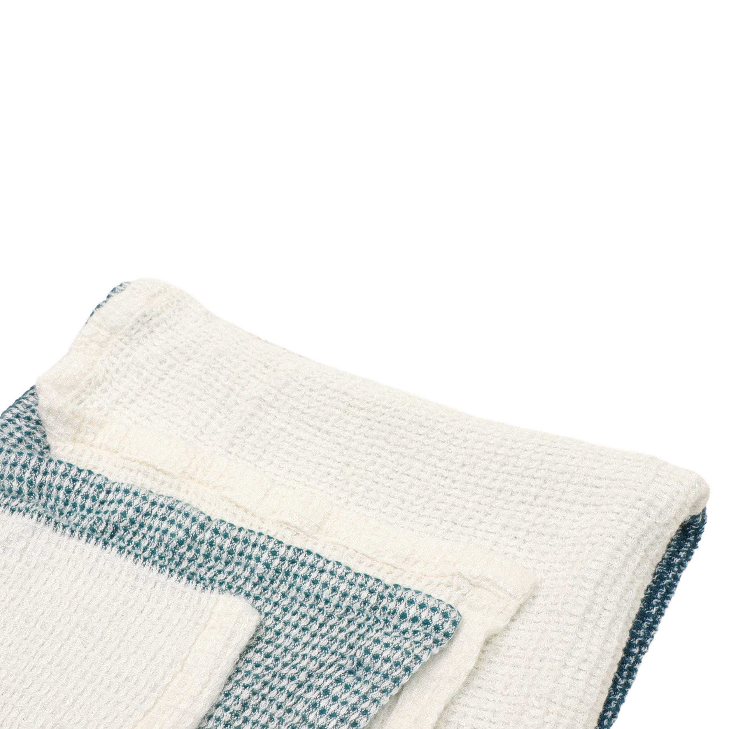 Organic waffle bamboo - Double side weave bath towels