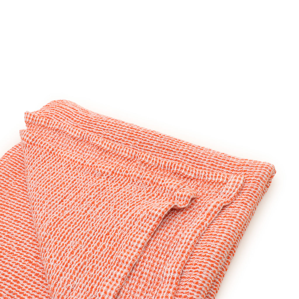Organic waffle bamboo bath towel